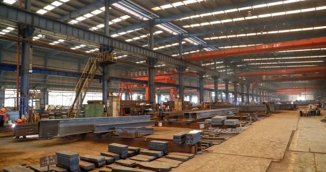 Prefabricated Light Steel Warehouse Steel Building Warehouse Shed Hangar Steel Structure